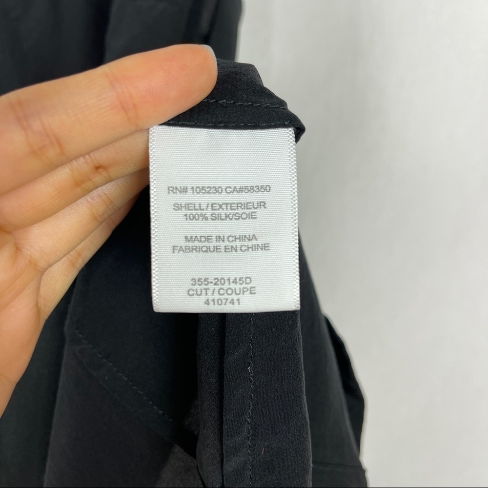 Joie Silk Racerback black Sleeveless Tank - Picture 5 of 7